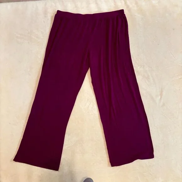 Gilligan & O’Malley Soft Modal Sleep Lounge Pants XXL Plum - Picture 5 of 5